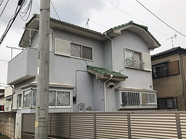 千葉県富里市外壁屋根塗装|明度を下げて重厚感のある色へ