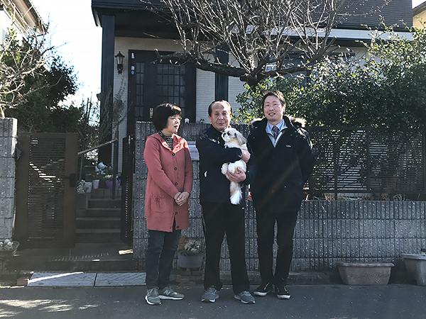 お客様との写真