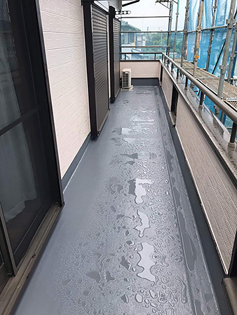 防水モルタルには塗装が必要 モルタルの塗装についての知識も 塗装屋ぬりべえ