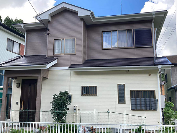 ツートンカラーの外壁塗装事例集 塗装を成功させるポイントも 塗装屋ぬりべえ