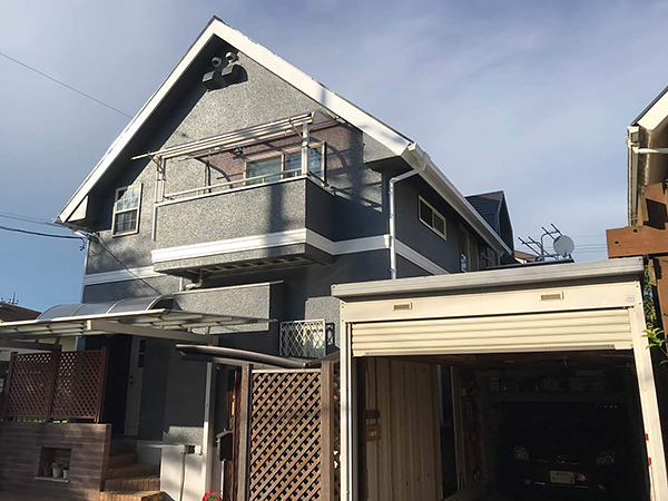 千葉県成田市外壁屋根塗装｜クラックや滑落も修復して塗装
