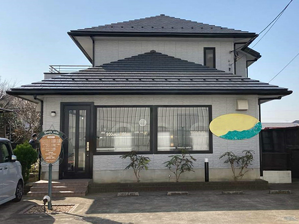 千葉県茂原市外壁屋根塗装｜店舗と併用のご自宅を施工