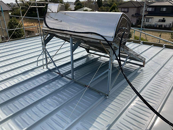 千葉県山武市外壁屋根塗装｜玄関庇の雨漏りが改善