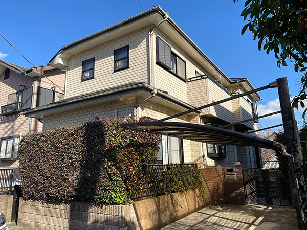 茨城県土浦市外壁屋根塗装｜コーキング処理も行い防水性UP
